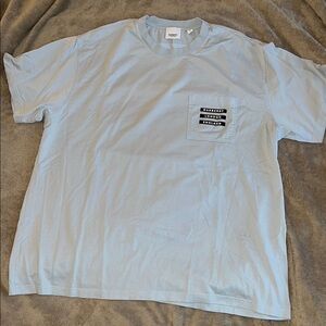 Blue Burberry Men's Shirt